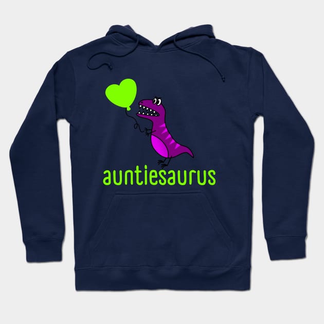 auntiesaurus Hoodie by Art-Julia